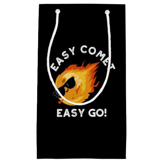 簡単彗星簡単ゴーおもしろい天文学プンダークBG スモールペーパーバッグ (正面)