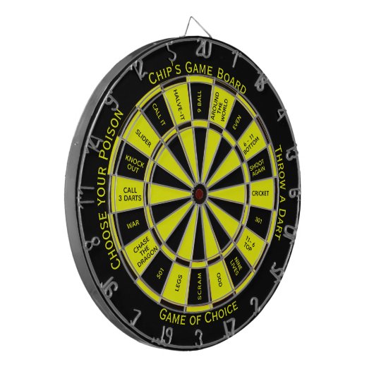 簡単文字個人のまわりに規制 ダーツボード (正面左)