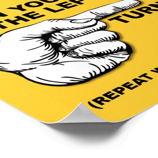 簡単減量計画ポスタおもしろいーサイン ポスター (角)