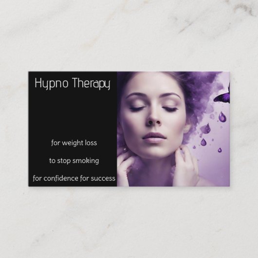 簡単睡眠療法士の夢 名刺 (正面)