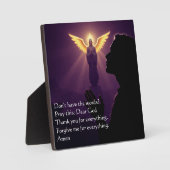 簡単祈りの言葉 フォトプラーク (正面)