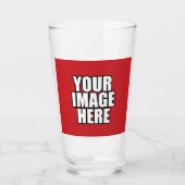 簡単自分で作パーソナライズされたった独自の作成 タンブラーグラス (正面)