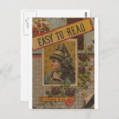 簡単読対象 ポストカード (正面/裏面)