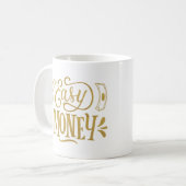 簡単金 コーヒーマグカップ (正面左)