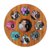 簡単9枚の写真で独自のおもしろいを作成! カッティングボード (正面)