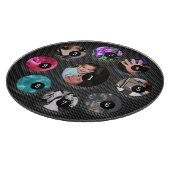 簡単9枚の写真で自分の写真を作成おもしろい! カッティングボード (角)