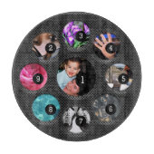 簡単9枚の写真で自分の写真を作成おもしろい! カッティングボード (正面)