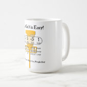 簡単 コーヒーマグカップ (正面右)