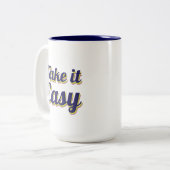 簡単 ツートーンマグカップ (正面左)