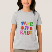 簡単 トライブレンドＴシャツ (正面)