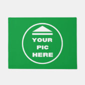 簡単！マット - 屋内 屋外 - 18" x 24"- オーダーメイド ドアマット (正面)
