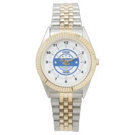 簡単!メンズウォッチパーソナライズされた- Two-Tone 腕時計