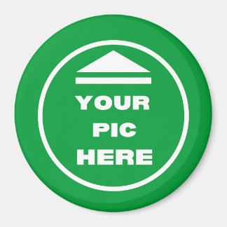 簡単!丸磁石 – 大、3インチ – カスタム マグネット