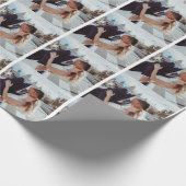 簡単!折り返し紙パーソナライズされた- – イメージを追加 ラッピングペーパー (角)