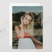 簡単!招待状- パーソナライズされた – イメージの追加 招待状 (正面/裏面)