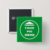 簡単!正方形ボタン – 2インチ – カスタム 缶バッジ (正面&裏面)