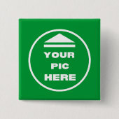 簡単!正方形ボタン – 2インチ – カスタム 缶バッジ (正面)