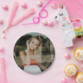 簡単!紙プレートパーソナライズされた- – イメージの追加 ペーパープレート (パーティー)