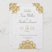 簡単!結婚式招待状-詳細の追加 招待状 (正面/裏面)