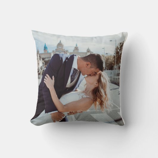 簡単!装飾用クッションパーソナライズされた- – イメージの追加 クッション (正面)