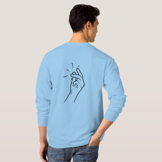 簡単 Tシャツ (裏面フル)