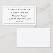 簡易医療専門業者名刺 名刺 (正面/裏面)