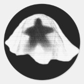 簡易幽霊シール ラウンドシール (正面)