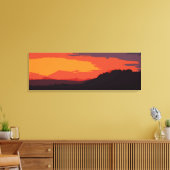 簡易日没 キャンバスプリント (インサイチュ (リビング))
