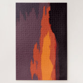 簡易日没 ジグソーパズル (縦)