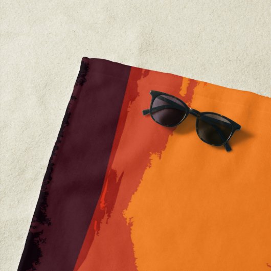 簡易日没 ビーチタオル (インサイチュ)