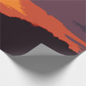 簡易日没 ラッピングペーパー (角)