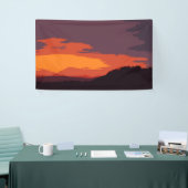 簡易日没 横断幕 (トレードショー)