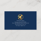 簡潔なシモダンック·プロフェッショナル·ロジスティクス·マネージャ 名刺 (裏面)