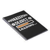 簿記の学位ロード算術の計算 ノートブック (右側)