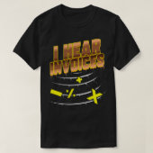 簿記会計士CPAオフィス請求書を聞く Tシャツ (デザイン正面)