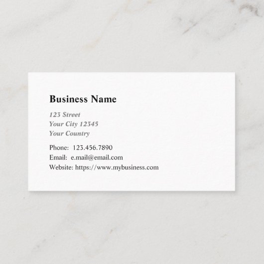 簿記会計監査事務局業務Ca 名刺 (裏面)