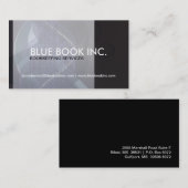 簿記係および会計士の名刺 名刺 (正面/裏面)