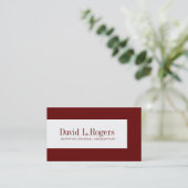 簿記係の名刺 名刺 (スタンド正面)