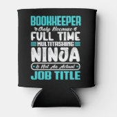 簿記係の役職の職業会計スキル 缶クーラー (正面)