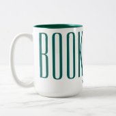 "簿記係" ツートーンマグカップ (左)