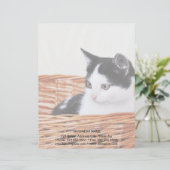 籠の子猫 レターヘッド (スタンド正面)