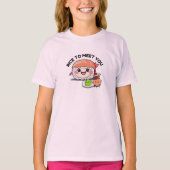 米と会う Tシャツ (正面)