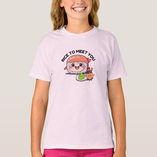 米と会う Tシャツ (正面)