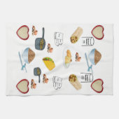 米と豆のキッチンハンドタオル キッチンタオル (横)