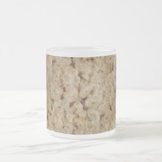 米のシャキッとした御馳走 フロストグラスマグカップ (中央)