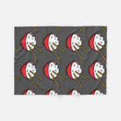 米のフリースブランケットのボール フリースブランケット (正面(横))