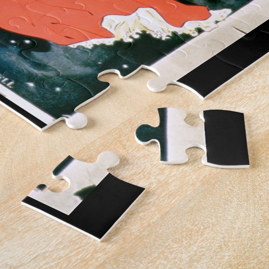 「米の標準からの女の子の生産のためのポスター ジグソーパズル (側面)