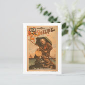 米の美しいエヴァンジェリン「ローン漁師」 ポストカード (スタンド正面)