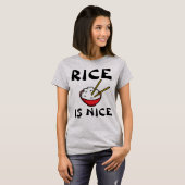 米は命のTシャツ Tシャツ (正面フル)
