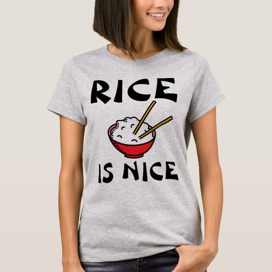 米は命のTシャツ Tシャツ (正面)